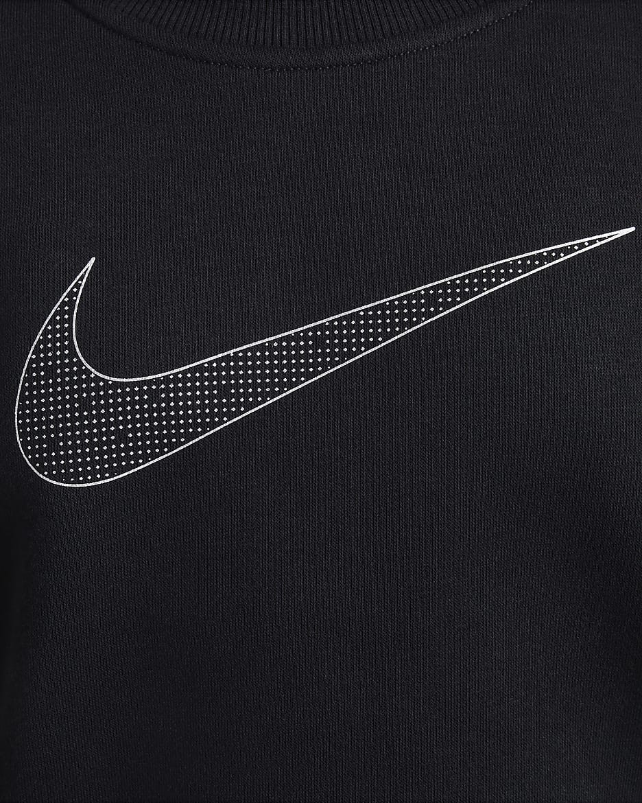 Nike metallic sweatshirt hotsell